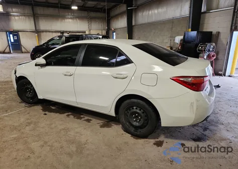 2015 Toyota Corolla L from USA, damaged, VIN 5YFBURHE2FP265356